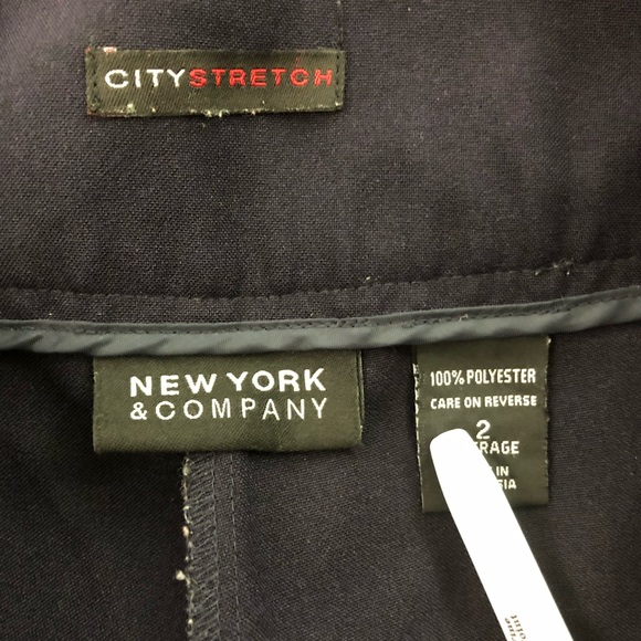 New York & Co. Navy Blue Dress Pants 2 - Picture 5 of 6